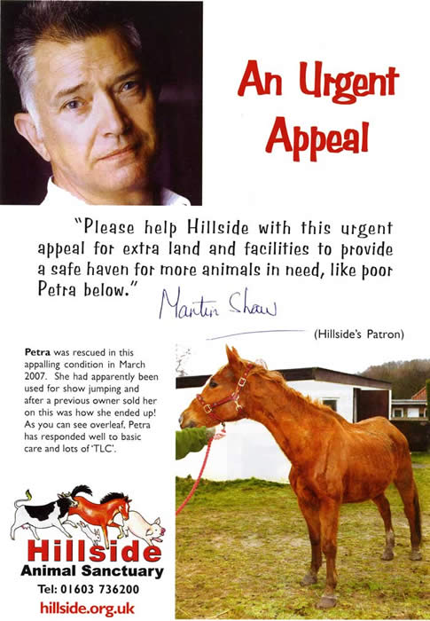 Martin Shaw Appeal